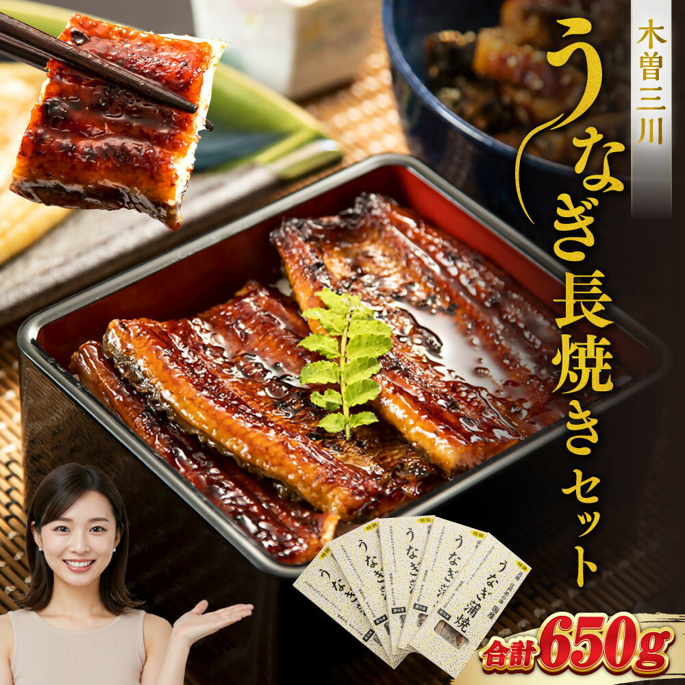 【ふるさと納税】 王鉄興業 木曽三川 うなぎ長焼きセット 130g×5枚 合計650g 鰻 うなぎ ウナギ 蒲焼 かば焼 うな重 うな丼 うなぎの蒲焼 たれ タレ 土用の丑 ひつまぶし 真空パック 冷凍 国産 日本産 小分け パック 厳選 お祝い用 ギフト お取り寄せ 贈答用 桑名市 送料無料