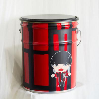 ふるさと納税 高石市 コシノジュンコ 縦柄 (レッド)クッション付き