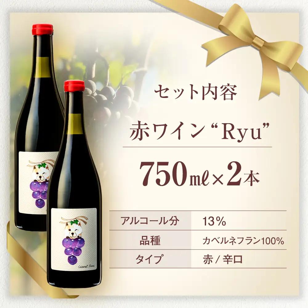 赤ワイン(”Ryu”)２本セット