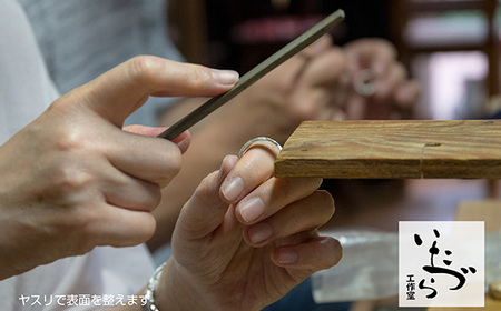 No.523 世界に一つだけのシルバーリング作り体験（2名様）