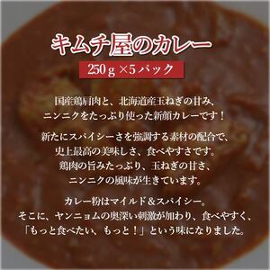 「無添加やがちゃんキムチ」キムチ屋のカレー 〈 カレー 冷凍食品 冷凍 辛 国産 鶏 玉ねぎ 自家製 ヤンニョム スパイシー ニンニク 美味しい こだわり 人気 おすすめ ギフト 〉