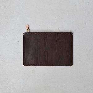 Teha’amana Square pouch L テハマナ スクエアポーチ L ベーシック キャメル  革 皮 雑貨 おしゃれ レザー 本革 こだわりの逸品 地域特産品 ギフト 自分用 人気 おすす