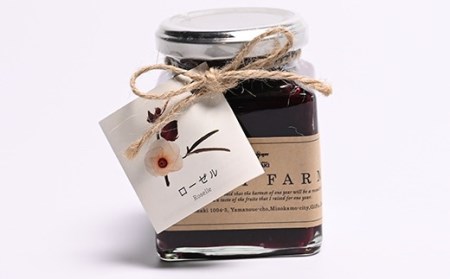 ヤマキ農園 コンフィチュール セットB | 果物 キウイ みかん ローゼル 無添加 添加物不使用 M08S63