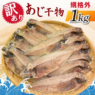 ふるさと納税 神栖市 【訳あり】規格外　あじ干物　1kg