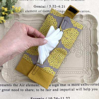 ふるさと納税 魚津市 エコパックティッシュから詰め替えて使う・ティッシュケース(イエローブーケ) |  | 03