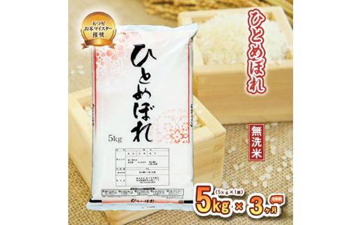 米 定期便 3ヶ月 ひとめぼれ 無洗米 5kg お米 精米 白米 こめ コメ おこめ ごはん お米マイスター 推奨 ブランド米 常温 国産 岩手県 岩手 盛岡市産 定期 お楽しみ 3回