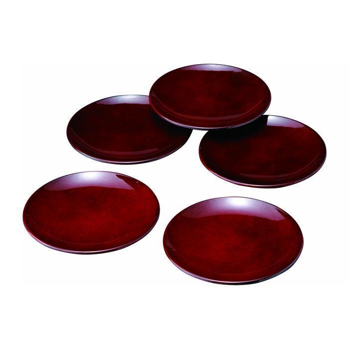 【ふるさと納税】4.5寸 銘々皿 ななこ（5枚入）【YG121】 | クラフト 民芸 人気 おすすめ 送料無料