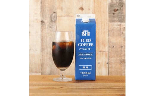 成城石井 アイスコーヒー 微糖 1000ml×3本 寄付 返礼品 お歳暮 ギフト プレゼント お祝い 贈り物 ふるさと納税 滋賀県 東近江 近江 O-E15 成城石井