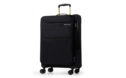 
                  G545 【2泊～4泊用 マチアップ機能で大容量に変身！】AIR6327スーツケースS（ブラック） TSAロックキャリーバッグ 超軽量 ソフトキャリーケース Sサイズ 小型 スーツケース キャリーケース おしゃれ ソフトスーツケース 機内持込可 拡張 海外 国内 旅行 黒
                