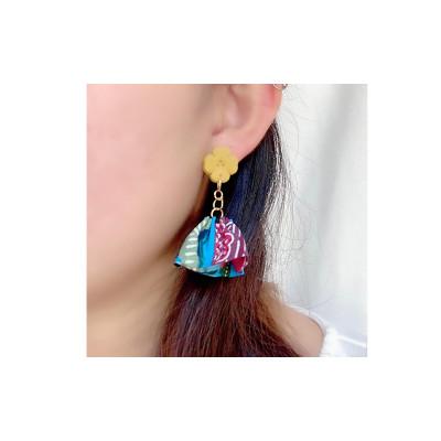 ふるさと納税 うるま市 【ピアス】秋晴れポリマークレイピアス |  | 02