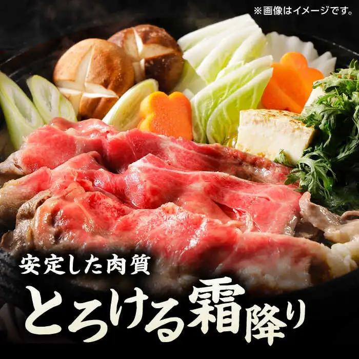 【12回定期便】くまもと黒毛和牛 牛ローススライス 牛すき・しゃぶしゃぶ用 500g（250g×2pc）【馬刺しの郷 民守】   熊本県産 九州産 和牛 お肉 肉 スライス すき焼き しゃぶしゃぶ 小