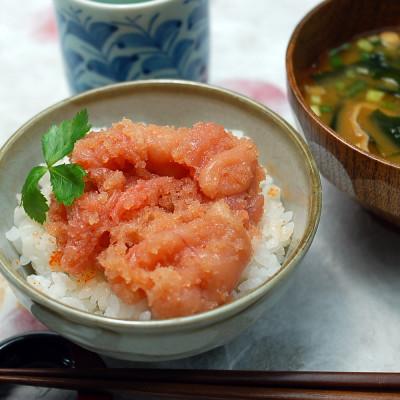 ふるさと納税 大牟田市 【訳あり】博多辛子明太子(切子)450g　味わい豊かに粒仕立て(大牟田市) |  | 01