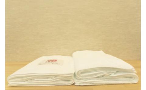 【京都府唯一のタオル製造メーカー直送】 たおる小町 ＜白おしぼりハンドタオル 10枚セット＞ ふるさと納税 たおる小町 タオル シンプル ハンドタオル おしぼり 綿100％ 便利 家庭用 普段使い 吸