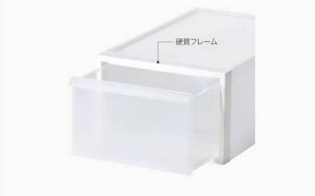 クローゼットシステム 引出しタイプS　4個組　CS-D1 4P (5色からお好きなカラーが選べる) ／ オールブラック  収納 ライクイット like-it 奈良県 葛城市【like099-5A】