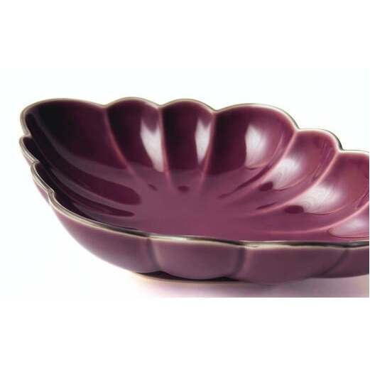 有田焼 紫釉縁錆菱型皿 2個セット【ARITAYAKI-STORE】食器 デザートうつわ 皿 ハンドメイド おもてなし 高級食器 和食器 A20-535_イメージ3