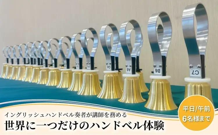 柏市発・世界に1つだけのハンドベル体験（平日・午前・6名様まで） 〈 音楽体験 チケット ふるさと納税 〉