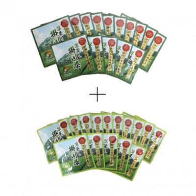 ふるさと納税 掛川市 掛川東山茶飲み比べセット　「ききょう」茶葉+「ささゆり」ティーバッグ　各5g×15袋