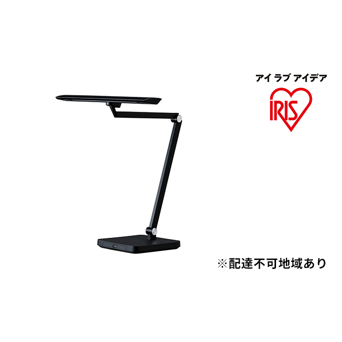 デスクライトT型 調光調色 明るい クランプ型 ベース型 ベースタイプ 卓上 勉強 LDL-TBDL-B アイリスオーヤマ 家電 