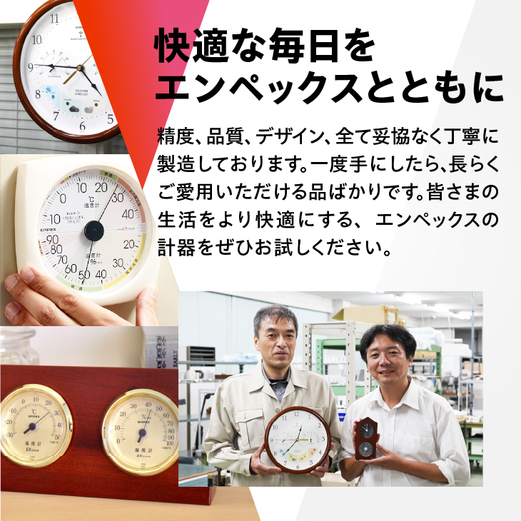 【10月1日より価格改定】スーパーEX高品質温・湿度計 EX-2768 [AJ079]
