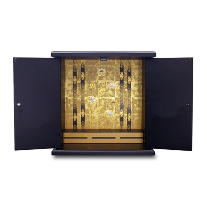 【ふるさと納税】タツクラフト 紀州塗り ミニ仏壇 大 鉄黒 【Tk281】 | 日用品雑貨 文房具 手芸 仏壇 仏具 神具 仏具 仏壇