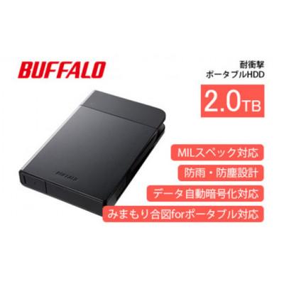 ふるさと納税 日進市 BUFFALO バッファロー 耐衝撃ポータブル ハードディスク 2TB