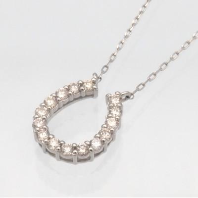 ふるさと納税 昭和町 PT900/PT850 0.20ct ダイヤモンド ペンダントネックレス　HH-019720 |  | 01