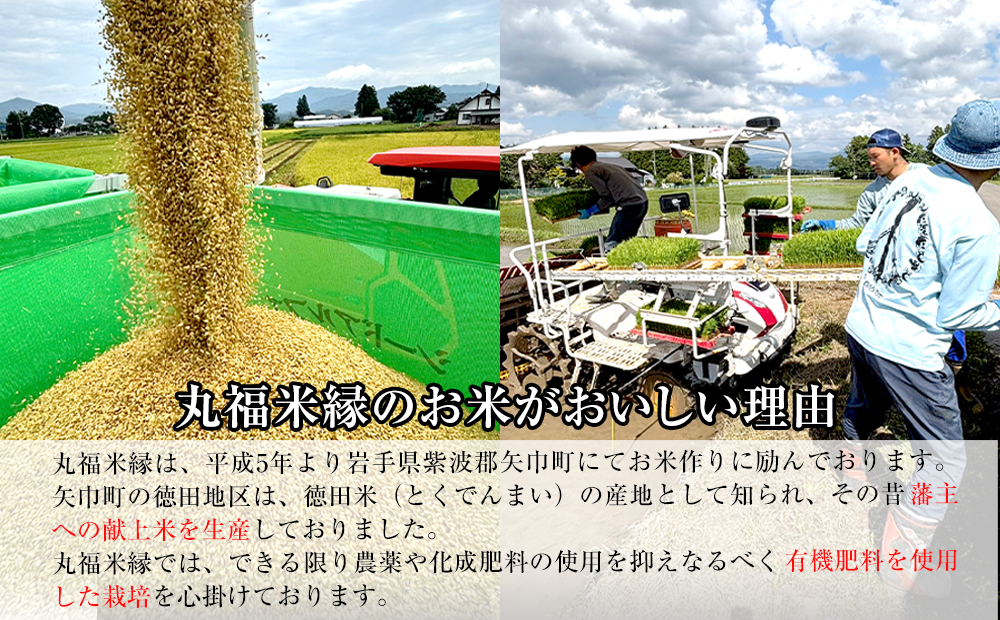 一口食べれば、もうひとめぼれ　徳田米　ひとめぼれ玄米　30kg