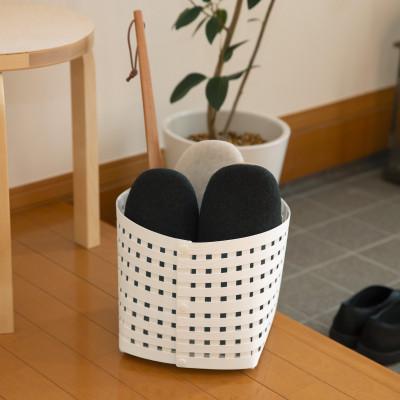 ふるさと納税 奥州市 暮らしを整える収納 バンドシー バスケット S3 ホワイト [AR006] |  | 01