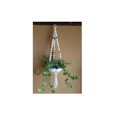 ふるさと納税 豊後高田市 マクラメプラントハンガー(シングル) |  | 01