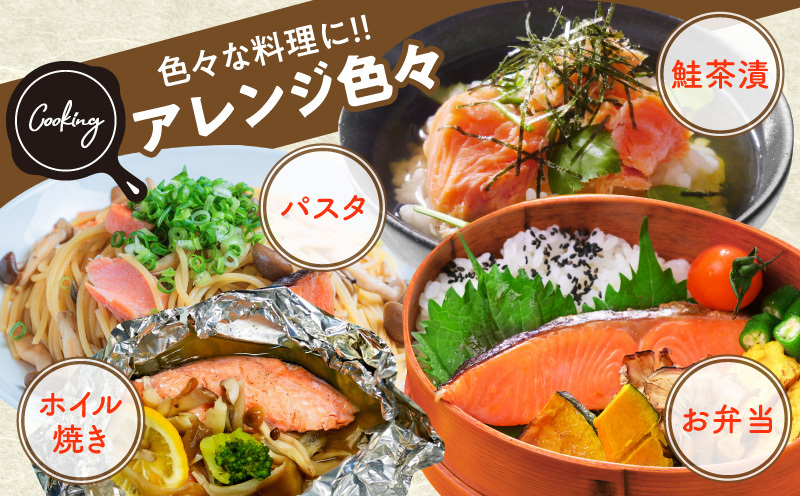 【定期便】銀鮭 切身 約50g×10切れ 全2回【2026年3月＆2026年6月発送 お弁当サイズ 小分け 漁師 手切り 500g さけ サケ 切り身 弁当 朝食 時短 訳あり サイズ不揃い 規格外 