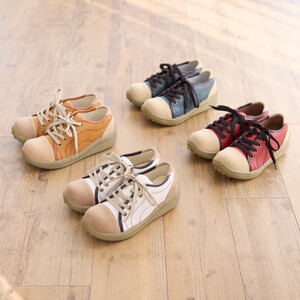 ポルカ｜アイボリー  L【37】(24.0cm) レディース スニーカー 幅広 甲高 外反母趾 ゆったり 3E 大人気 厚底 靴