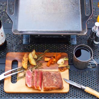 792 ZEOOR (ゼオール) 極厚鉄板  厚さ9mm 330mm×280mm  アウトドア キャンプ バーベキュー 焼肉