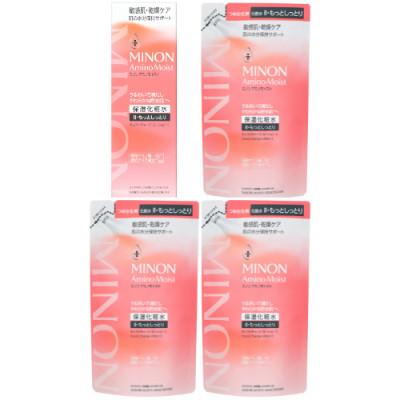 ふるさと納税 高崎市 ミノン アミノモイスト モイストチャージ ローション IIもっとしっとりタイプ本体1本、詰替用3個