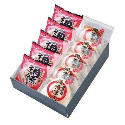ふるさと納税 長崎市 長崎角煮まん・角煮そぼろまんじゅう詰合せ　各5個　全10個入