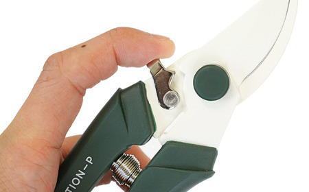 剪定はさみ ハンドクリエーションP180 モスグリーン 花ハサミ 園芸ハサミ 生花用 園芸用品 ガーデニング用品 [坂源] 【010S387】