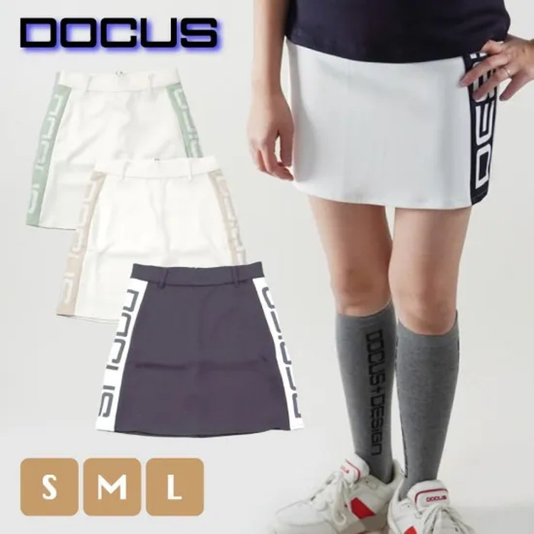 
            ゴルフレディースウェア Bi-Color Skirt DCL25S006｜ゴルフ golf ゴルフ用品 スポーツ スポーツ用品 DOCUS ドゥーカス ギフト 贈答 景品 茨城県 古河市_FW12
          