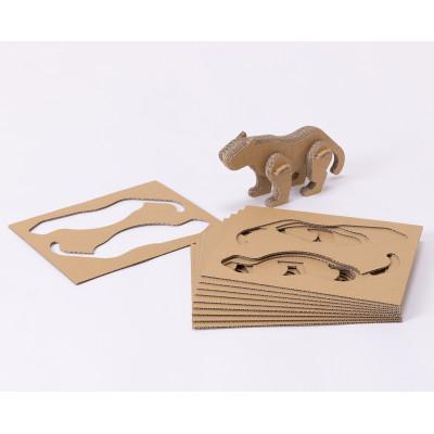 ふるさと納税 刈谷市 段ボール工作キット　干支シリーズ　トラ |  | 02