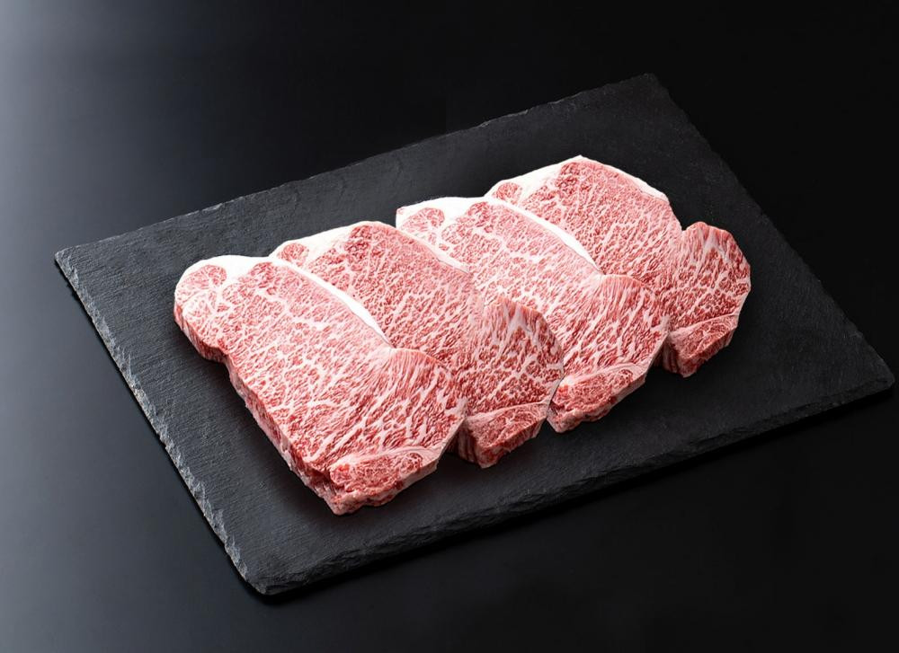 
                  近江牛 厚切り ロース ステーキ 4枚（合計720g）
                