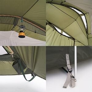 neos エーコン リビングドームM　キャンプやアウトドアで活躍のファミリーテント　71201192【1664766】