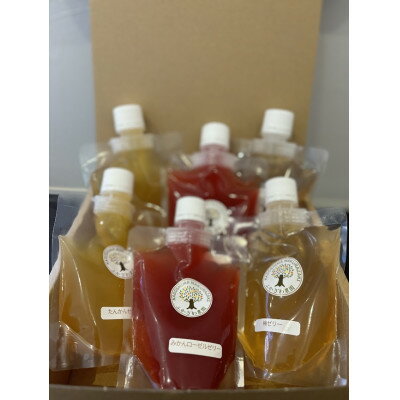 【ふるさと納税】まるで果実!!南薩摩の果汁たっぷりゼリー6個箱入り Z0-59【配送不可地域：離島】【1697727】