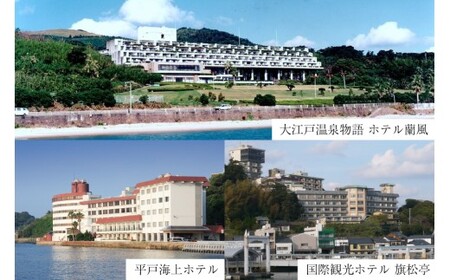 宿泊 クーポン 平戸 宿泊施設 で使える 割引券 6,000円分