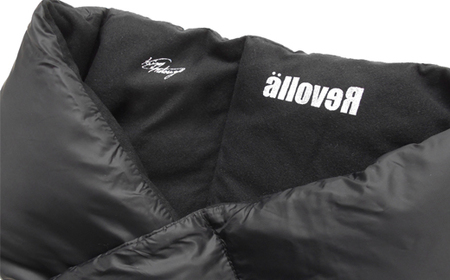 中綿入りパフマフラー　REVOLLA　牧之原市　静岡県