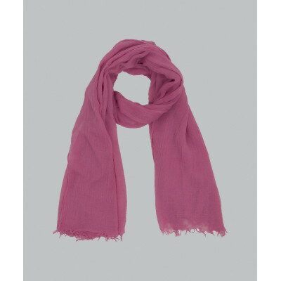 【ふるさと納税】オーガニックコットン知多木綿ストール　コチニールピンク【1695157】