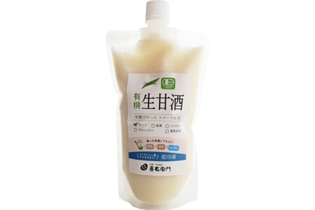 京都・喜右衛門 有機生甘酒プレーン（フローズン）（370g×5）