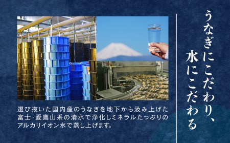 国産鰻 蒲焼 80g 2袋 計160g うなぎ 沼津 鰻