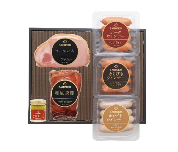 ロースハムと焼豚のセット ギフト 贈り物 こだわり 豚肉 ゴールデンポーク 加工品 簡単調理 おつまみ おかず お弁当 朝食 定番 サイボク 埼玉県 鳩山町