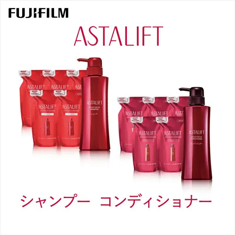 アスタリフト スカルプフォーカスシャンプー / コンディショナー  (本品360ml×1 レフィル300ml×5)   【 化粧品 】