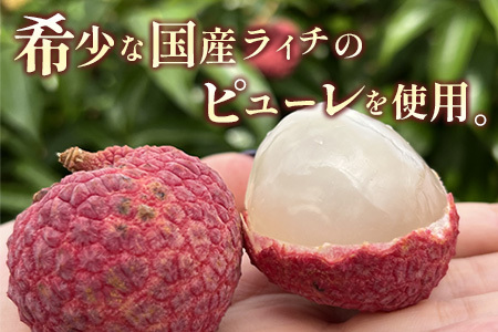 ライチゼリー 8個 フルーツゼリー ギフト 特産品 お取り寄せ 宮崎県 新富町【B453】