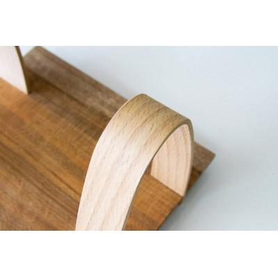 ふるさと納税 小千谷市 【雪国のブナ使用】ストーリオ　ブックスタンド |  | 03