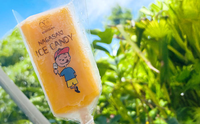 【最速発送】温州みかんアイスキャンデー12本セット / みかん アイス シャーベット アイスキャンデー 伊木力みかん / 諫早市 / 圭昭園 [AHAZ006]